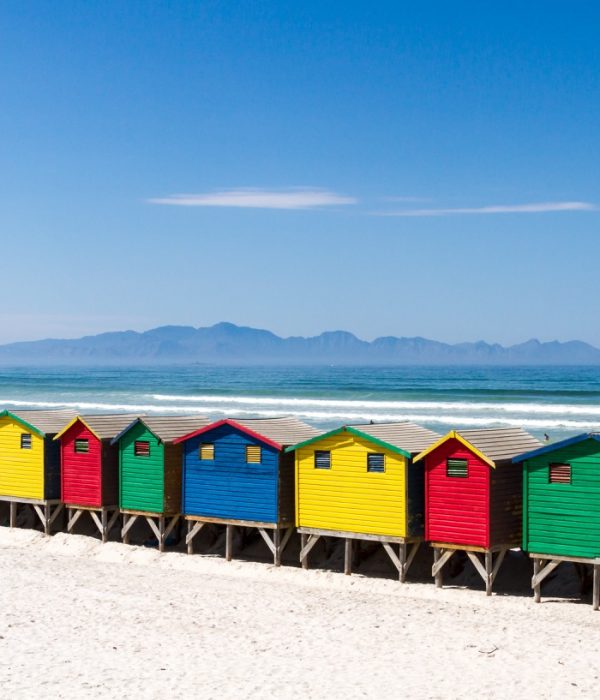 Beach Huts at Muizenberg Beach